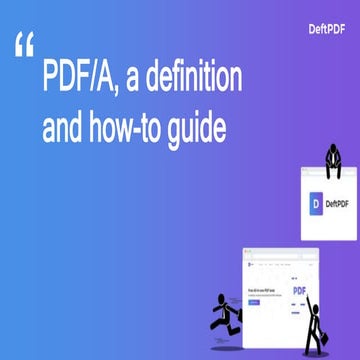 What is PDF/A?