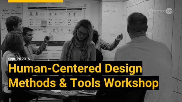 Human-Centered Design Methods & Tools