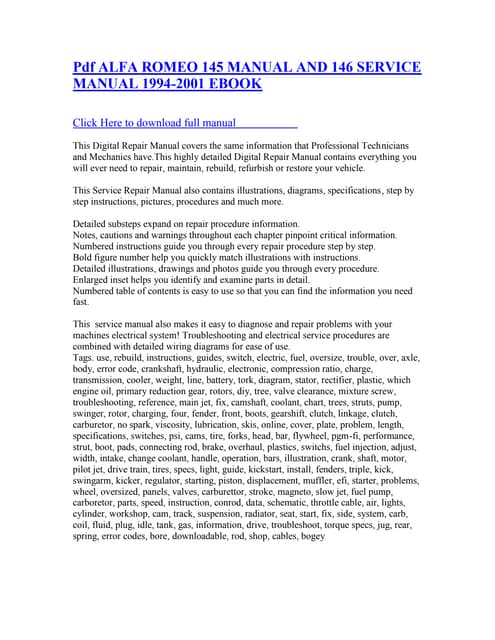 Manual de taller alfa romeo 159