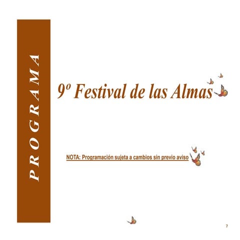 Festival de las Almas 2011
