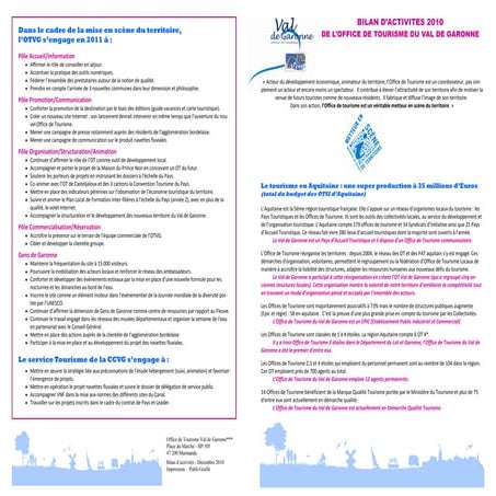 Bilan élus et partenaires