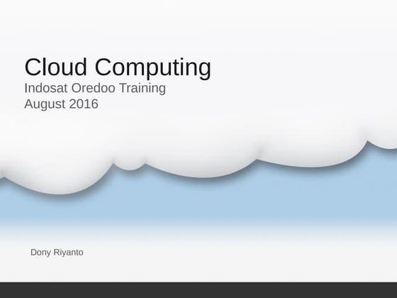 Cloud Computing Fundamental