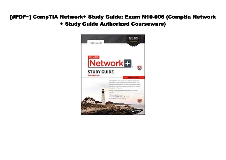 Comptia Network Study Guide Exam N10 006 Third Edition Study Poster