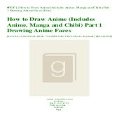 #PDF [Download] How to Draw Anime (Includes Anime Manga and Chibi) Part