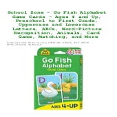 Pdf [download]^^ School Zone - Go Fish Alphabet Game Cards - Ages 4 and ...