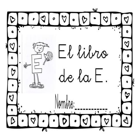 FICHAS DE LA E EN MAYÚSCULAS