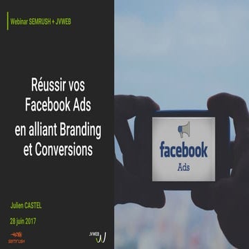Réussir vos Facebook Ads en alliant Branding et Conversions