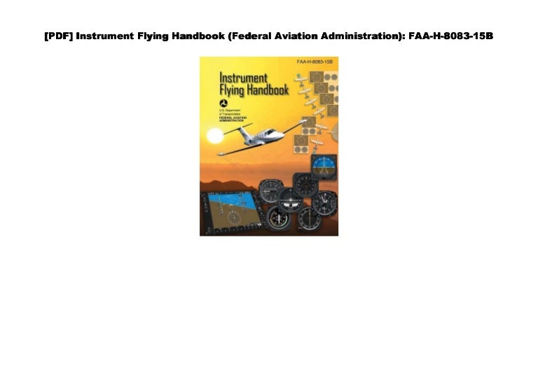 [Read] Instrument Flying Handbook (Federal Aviation Administration)