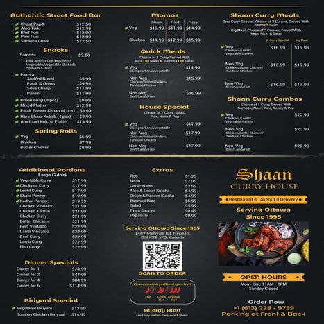 Shaan Curry House menu.pdf