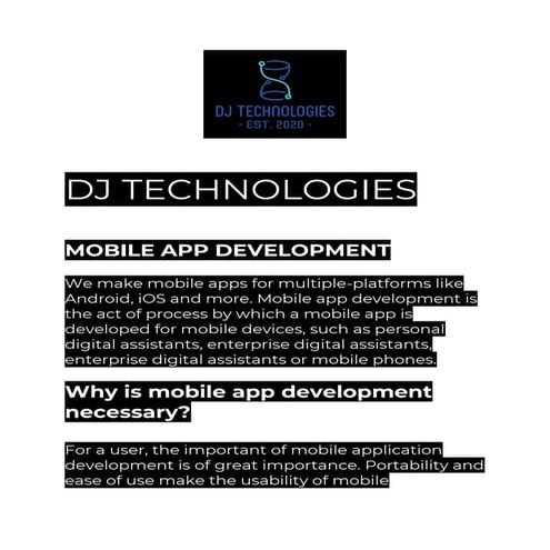 mobile app development 