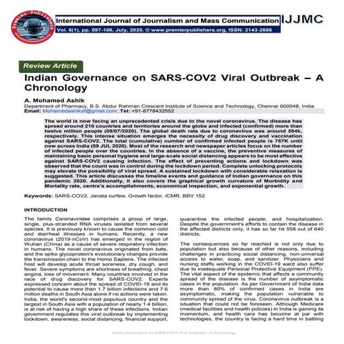 Covid 19 in Nepal .keshav rana & susmita bhandari | PDF