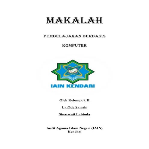 Pdf Pemb Berbasis Komputer Pdf