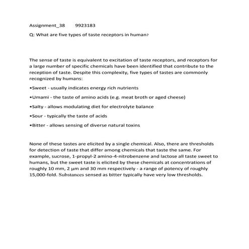 Biology questions answer