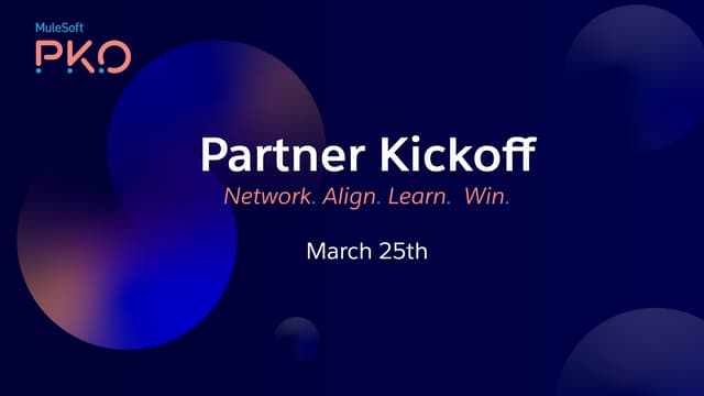 MuleSOft PKO Developer meetup - 25 March 2021 
