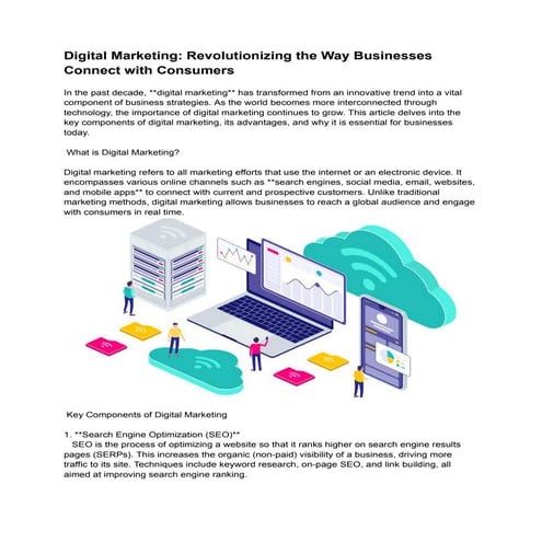 | Key to success using digital marketing | | PPTX