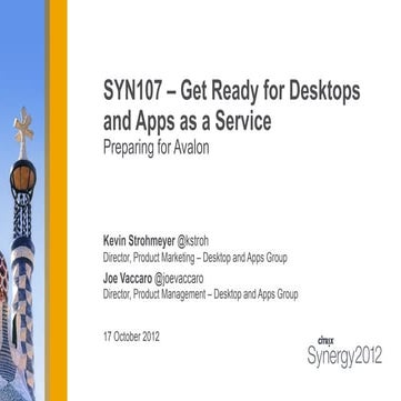Get ready to deliver Windows desktops and apps like a cloud provider with Pro...
