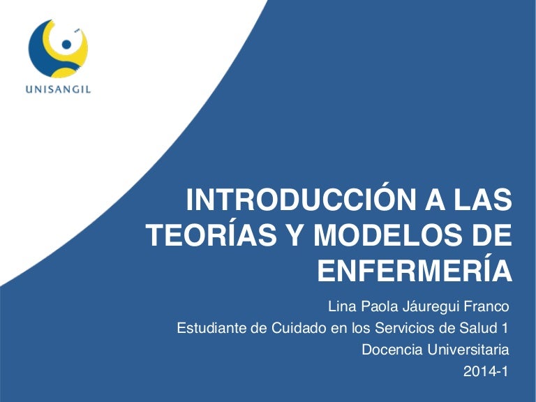 Pdf teorías de enfermería