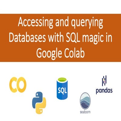 Tutorial on databases presentation for computing school | PPT