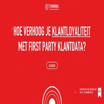 Hoe verhoog je klantloyaliteit met first party klantdata?