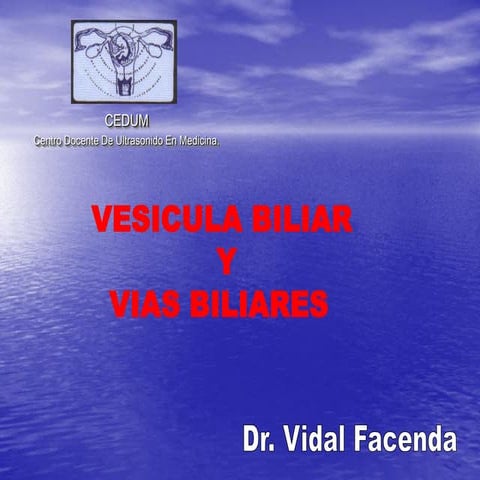 VESICULA Y VIA BILIAR CEDUM 2013