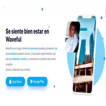 Waveful la nueva red social - monetiza tu contenido | PDF