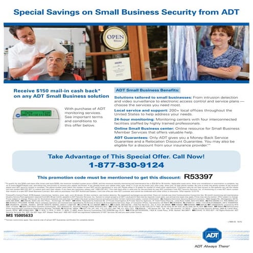 ADT Security Savings! | PDF