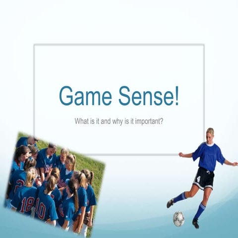 Game Sense Approach | PPTX