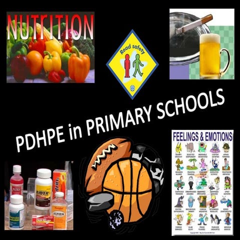 Pdhpe in primary schools