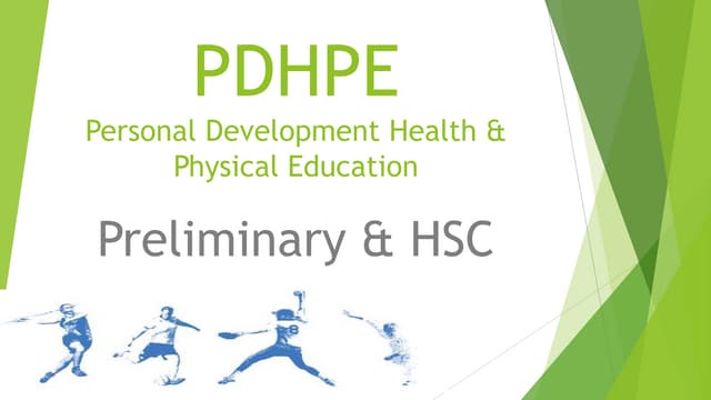 Pdhpe powerpoint presentation 2013