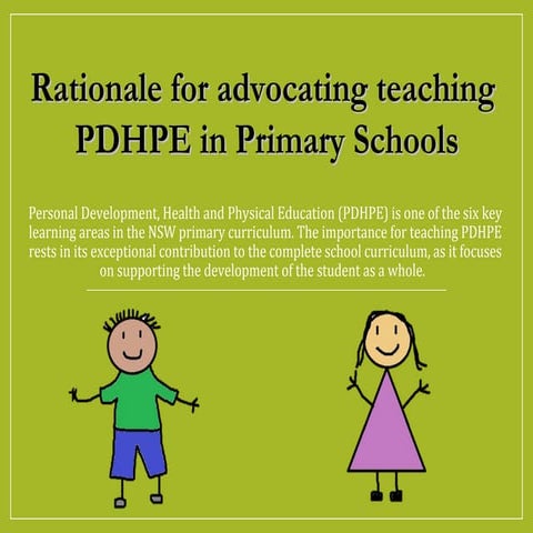 Pdhpe powerpoint presentation | PPT