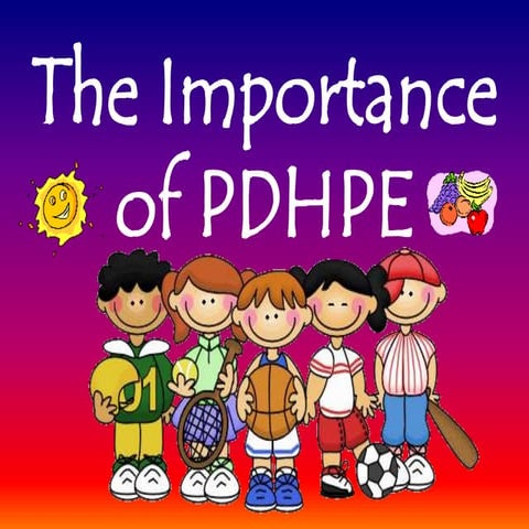 PDHPE - PowerPoint | PPTX