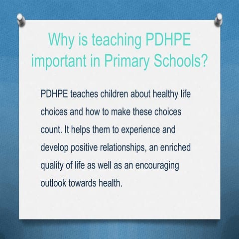 PDHPE Slideshow | PPTX