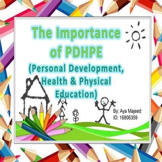 Pdhpe presentation