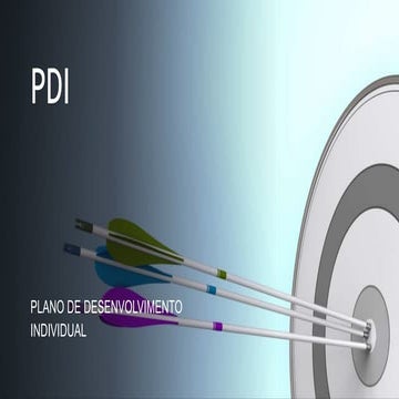 Guia de como criar um plano de desenvolvimento individual (PDI) | PDF