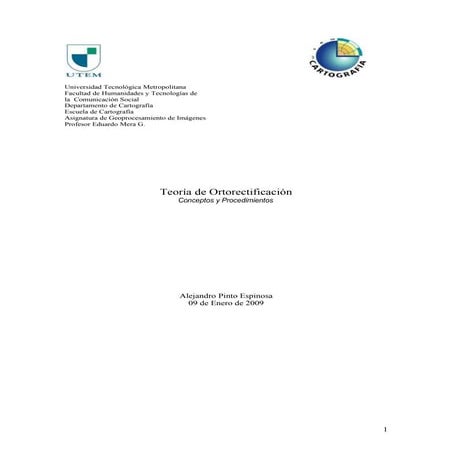 Pdi ortorectificacion pinto mera