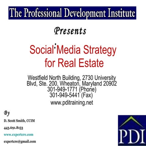 social media strategy for real estate