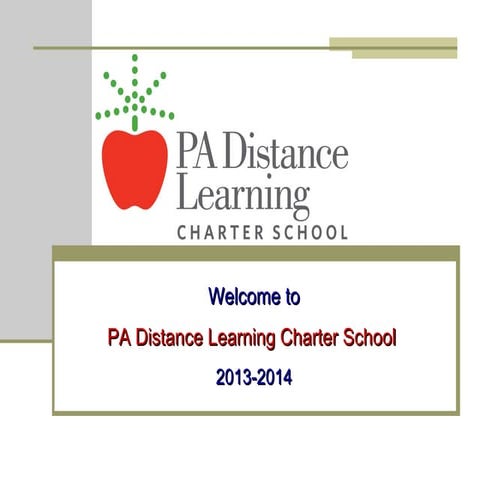PA Distance Learning 2013-2014