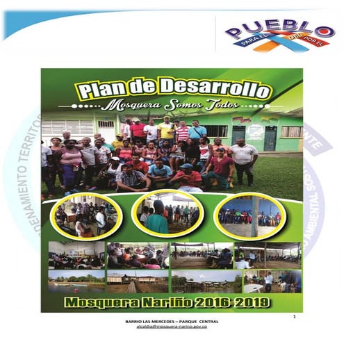 Plan de Desarrollo - Mosquera Nariño 2016 2019 | PDF