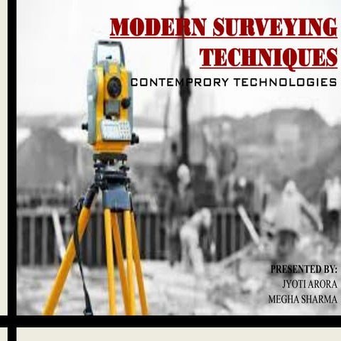MODERN SURVEYING TECHNIQUES