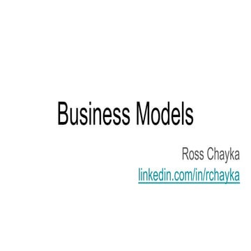 PDMSchool #9_ BusinЗаняття #9. Develop Product Business & Pricing Modelsess M...