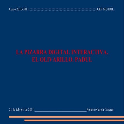 Pd Olivarillo(Padul)