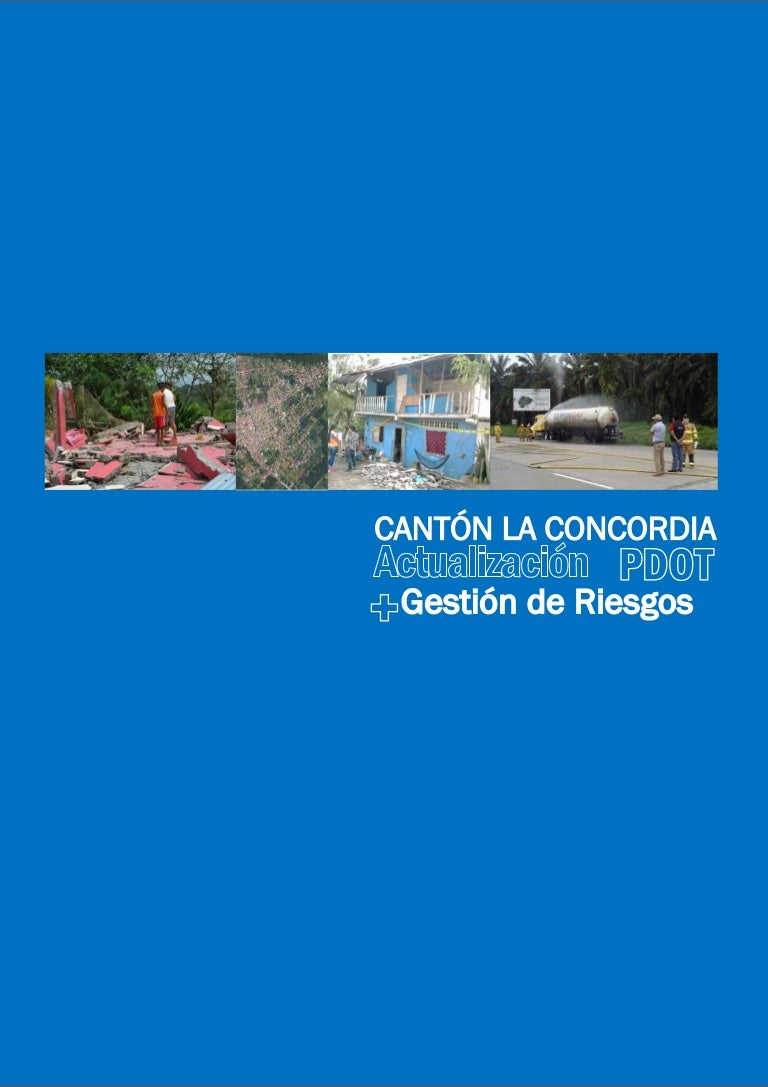Plan De Desarrollo Del Canton La Concordia Ecuador Componete De Zona