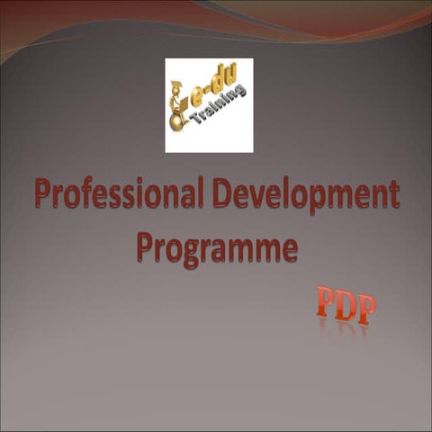 Professional Development Programme for teachers of English