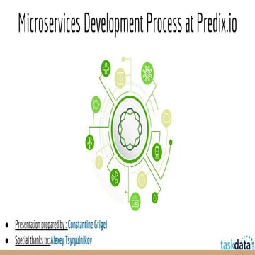 Microservices Development Process at Predix.io