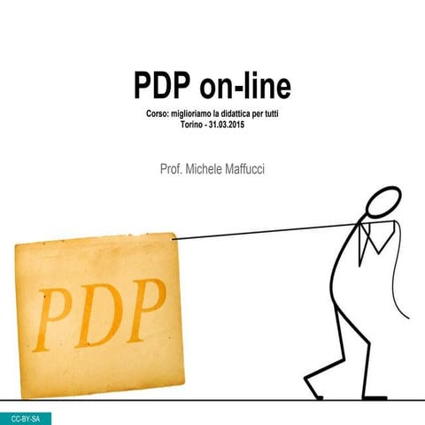 Piano Didattico Personalizzato on-line (PDP on-line)