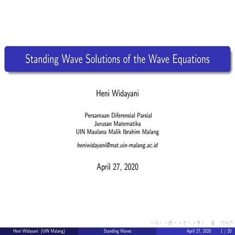 Standing Waves