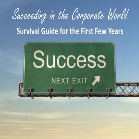 Succeeding In The Corporate World