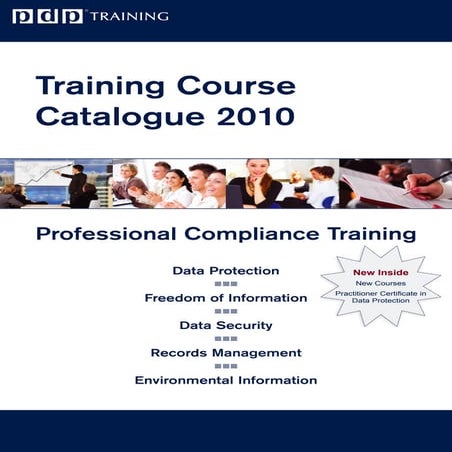 PDP Training Courses Catalogue