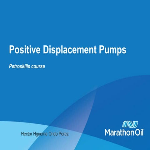 Positive Displacement Pumps