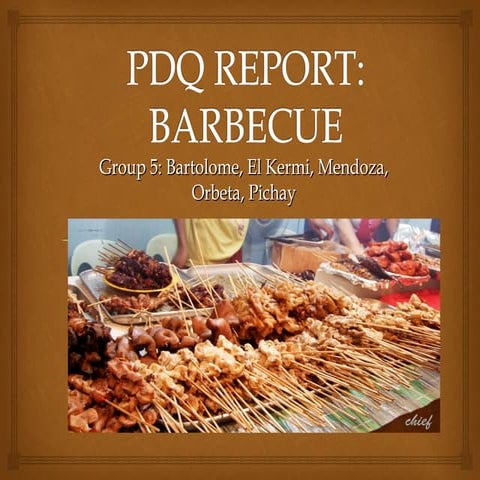 Pdq report Group 5